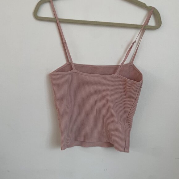 Aritzia Babaton Sculpt Knit Pink Tank (M) - Picture 3 of 3